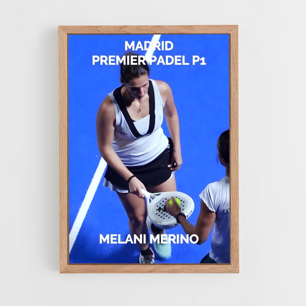 Poster La Maîtresse du Paddle – affiche Padel (vue 4)